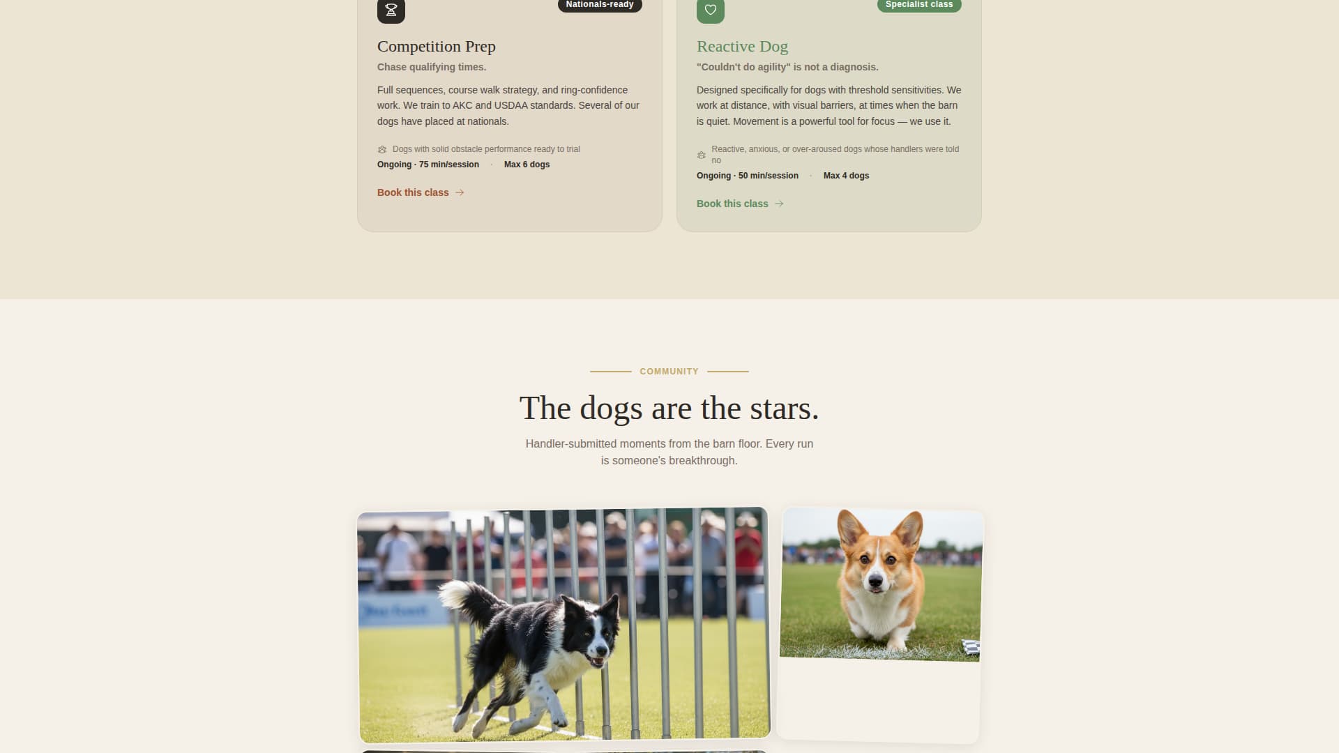 Weave - Trusted Agility Landing Page Template