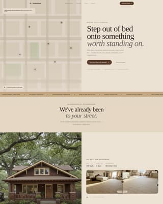 Underfoot - Proven Flooring Landing Page Template