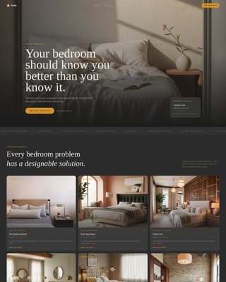 Master Suite Renovation Specialist Booking Website Template