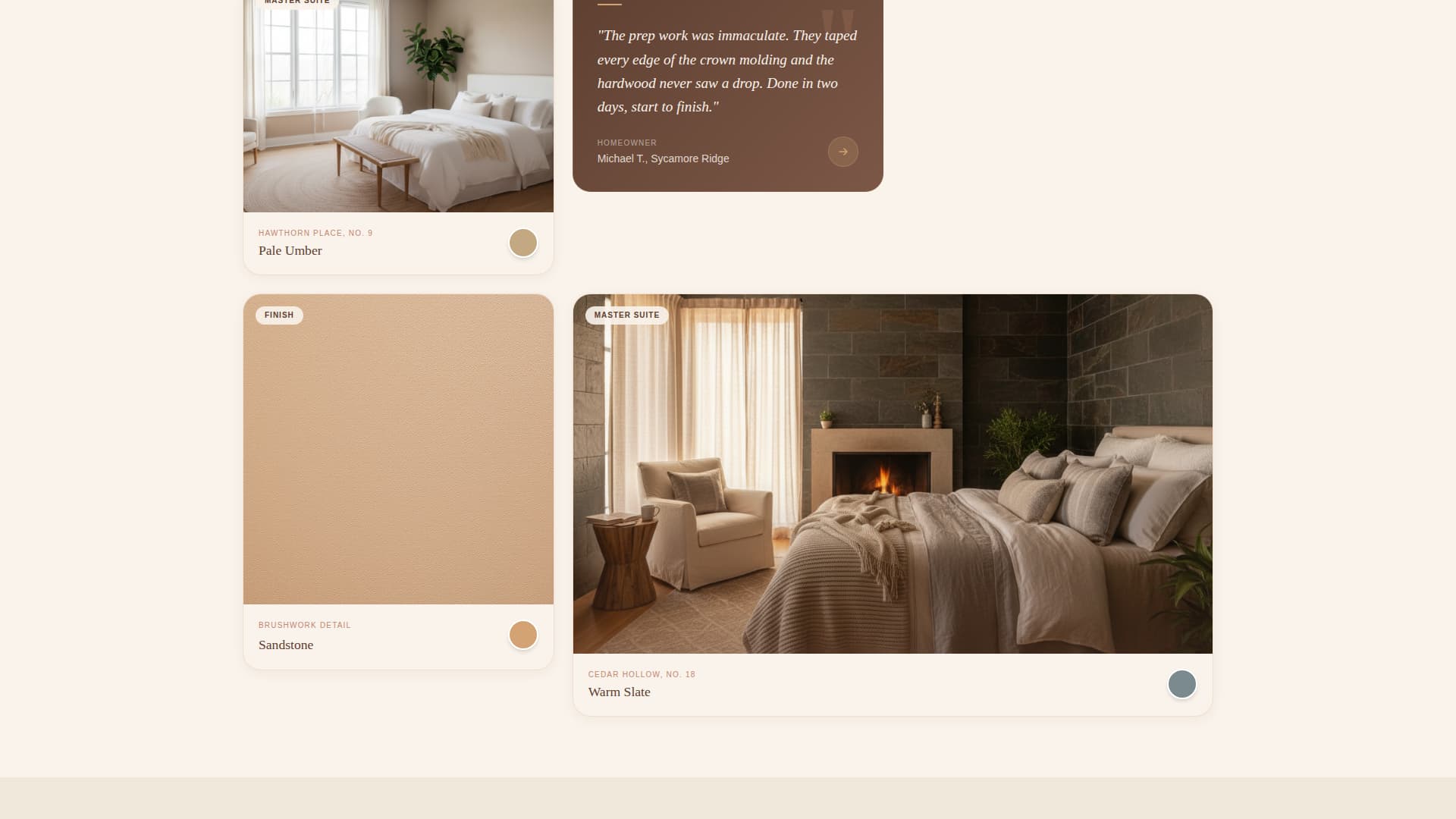 Mesa - Serene Bedroom Landing Page Template
