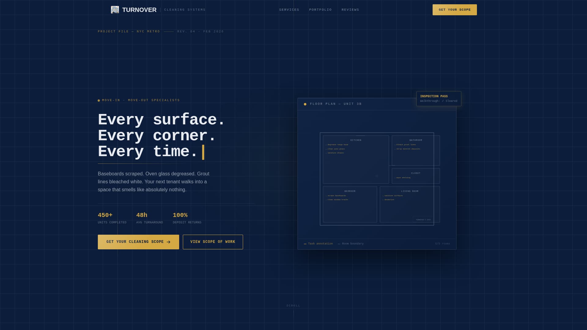 Cleaning Professional Website Template