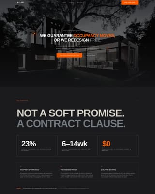 Multi-Family Apartment Construction Complete Booking Website Template