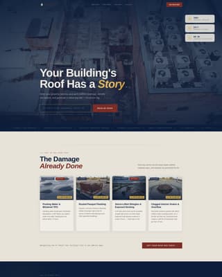 Multi-Family Apartment Construction Specialist Pricing Website Template