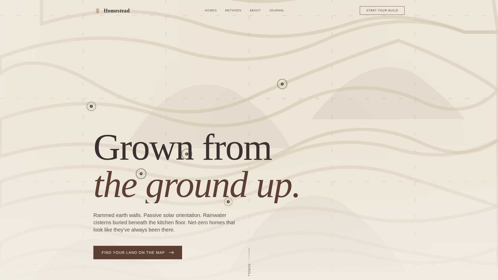 Homestead - Sustainable Netzero Landing Page Template