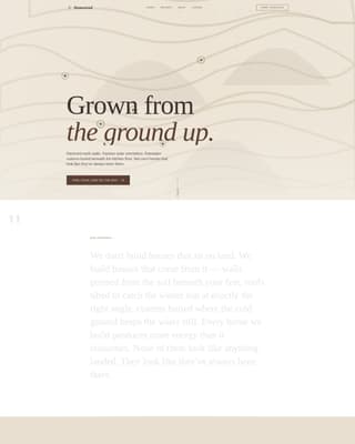Residential Construction Portfolio Website Template
