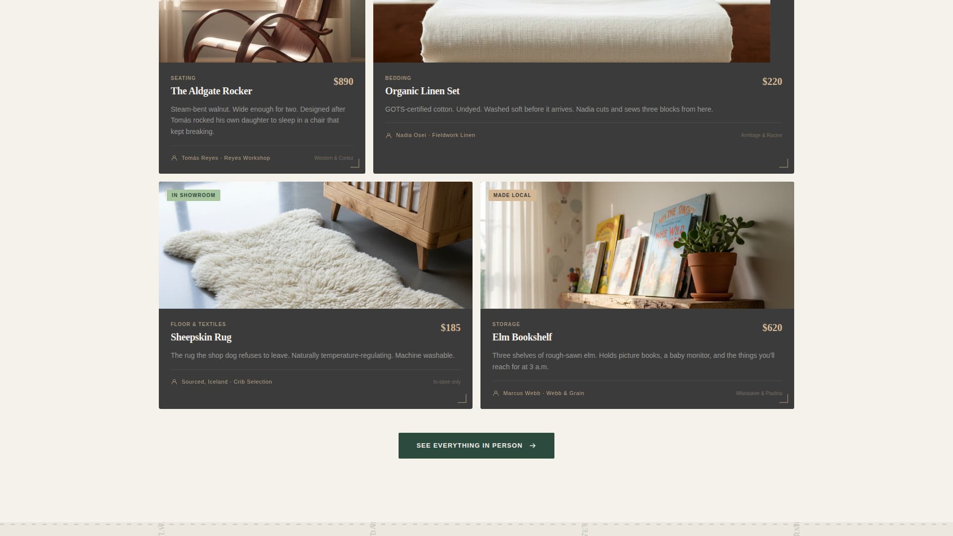 Nursery Renovation Specialist Booking Website Template