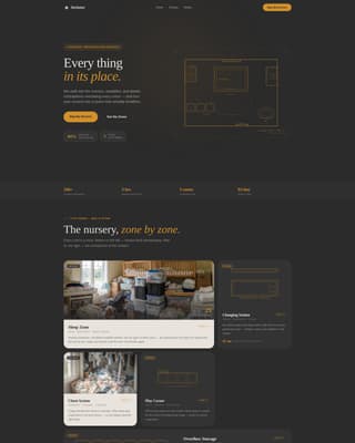 Nursery Renovation Professional Website Template