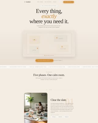 Nursery Renovation Specialist Professional Website Template