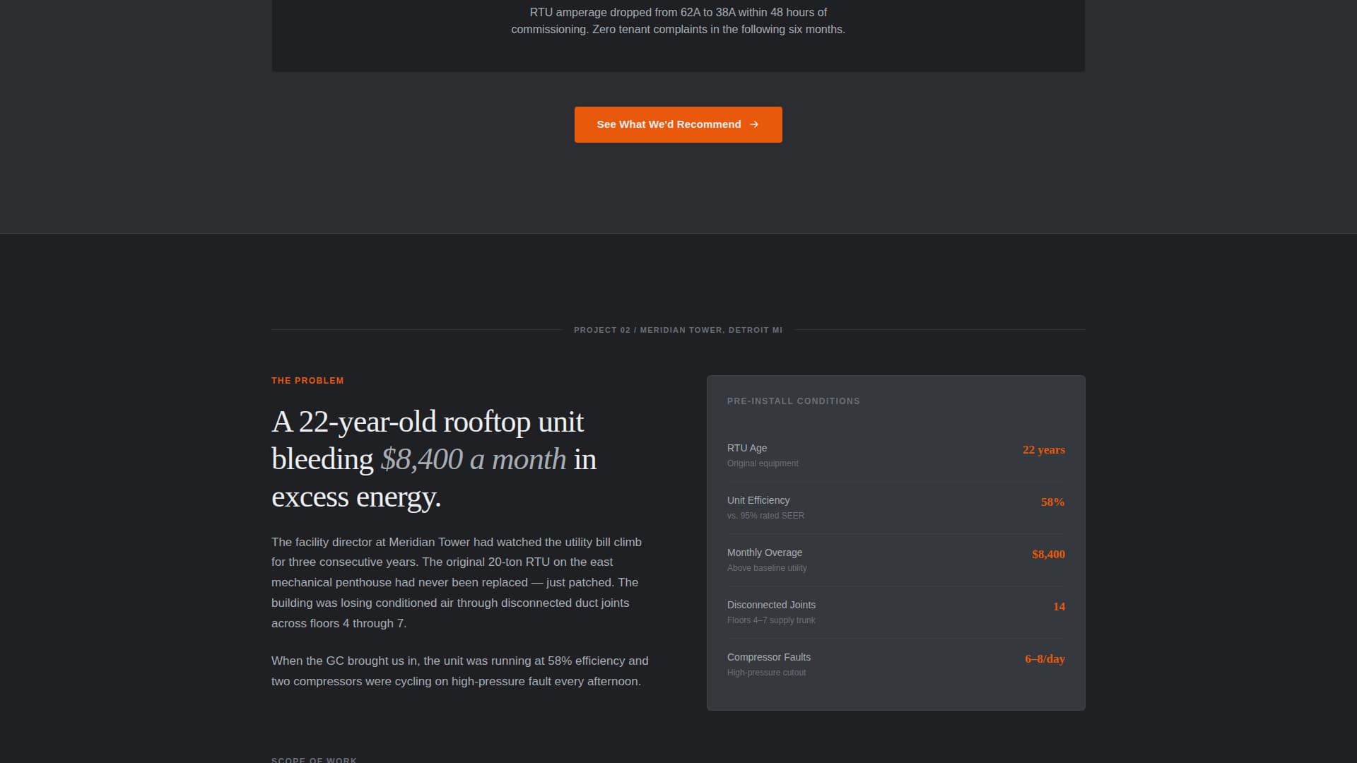 Duct - Industrial HVAC Landing Page Template