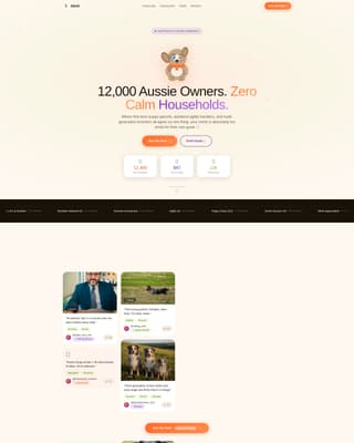 Dog Reviews Website Template