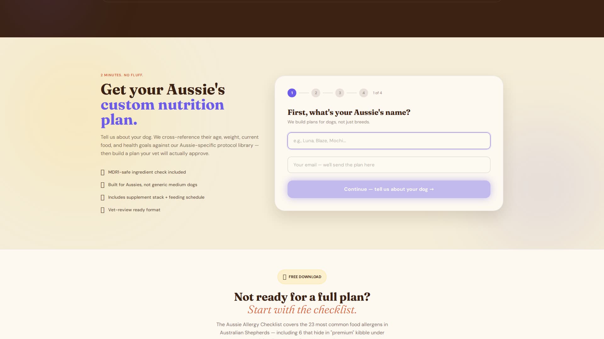 Australian - Premium Shepherd Landing Page Template Template | Build ...