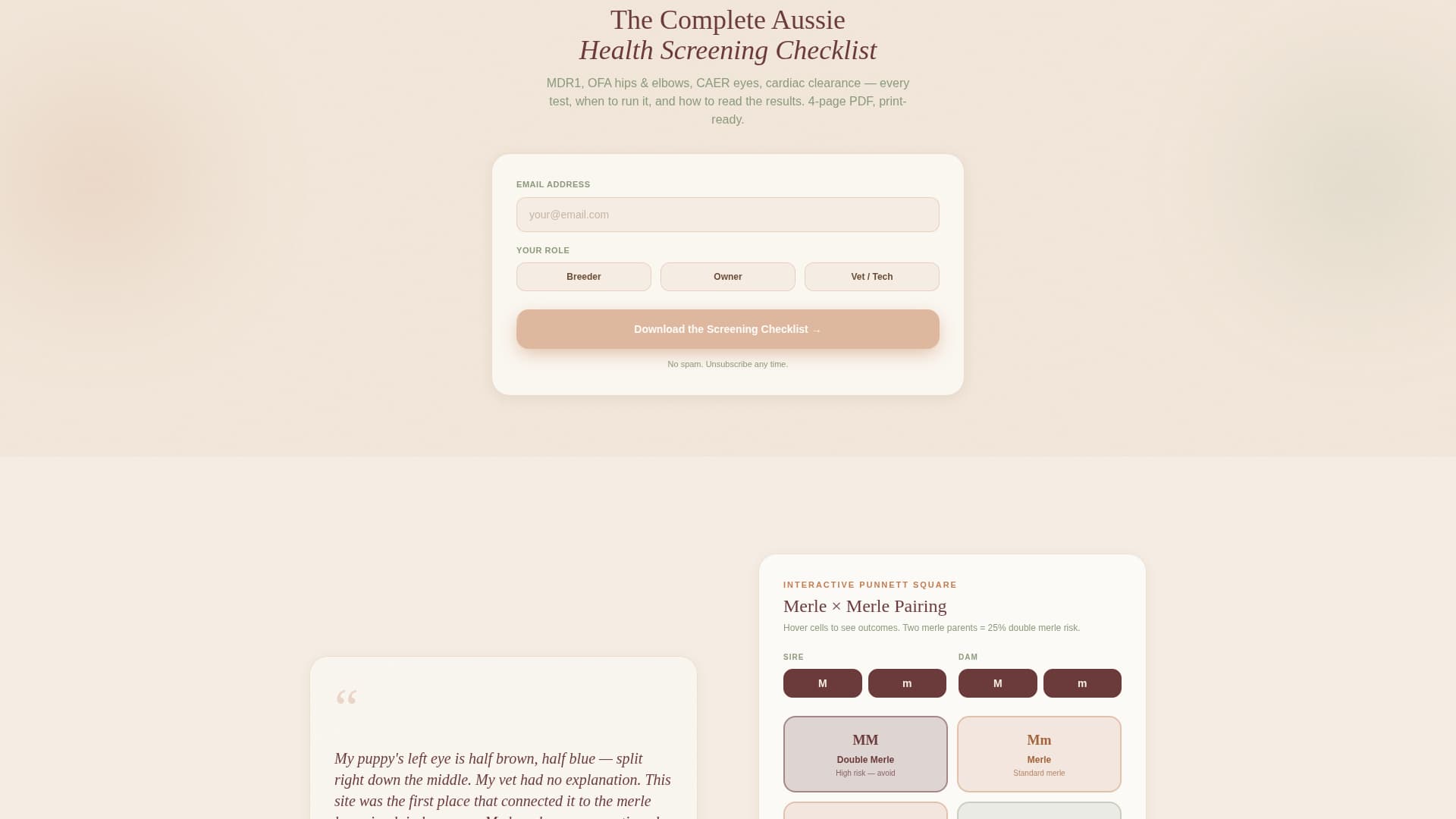 Dog Expert Reviews Website Template
