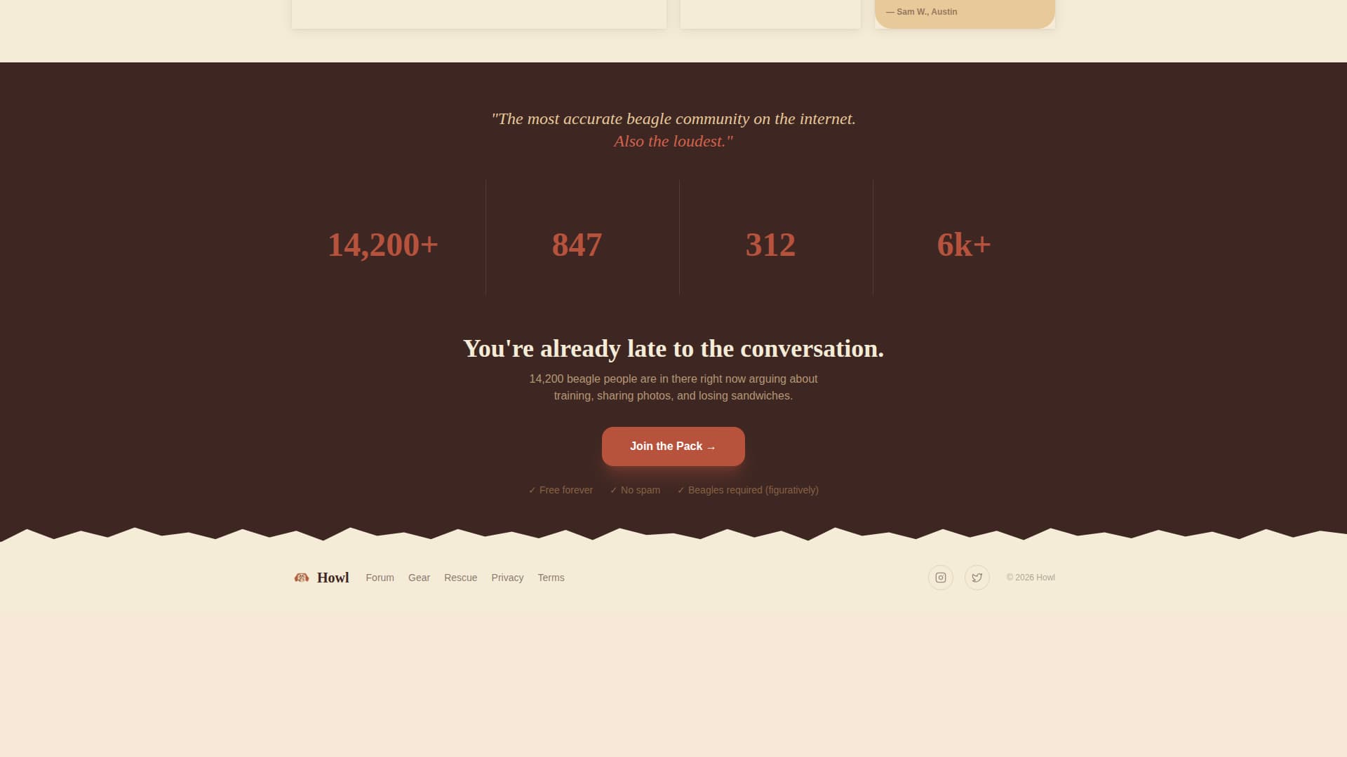 Dog Premium Reviews Website Template