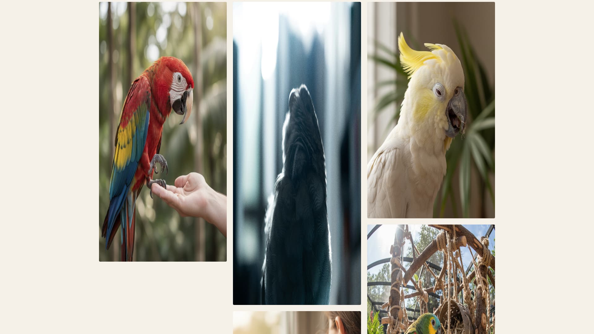 Flock - Trusted Birdbehavior Landing Page Template