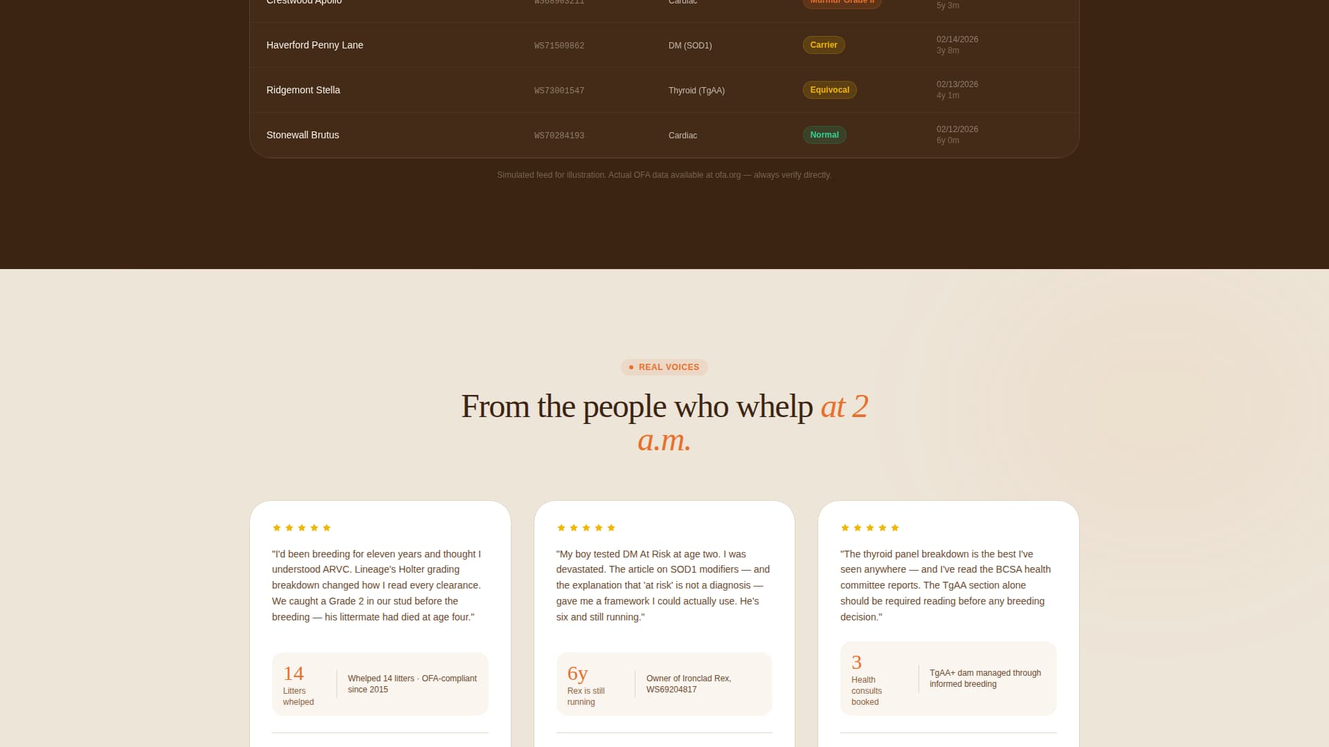 Dog Advanced Booking Website Template