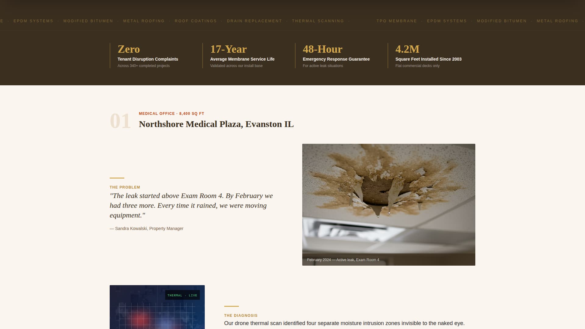 Office Building Construction Booking Website Template