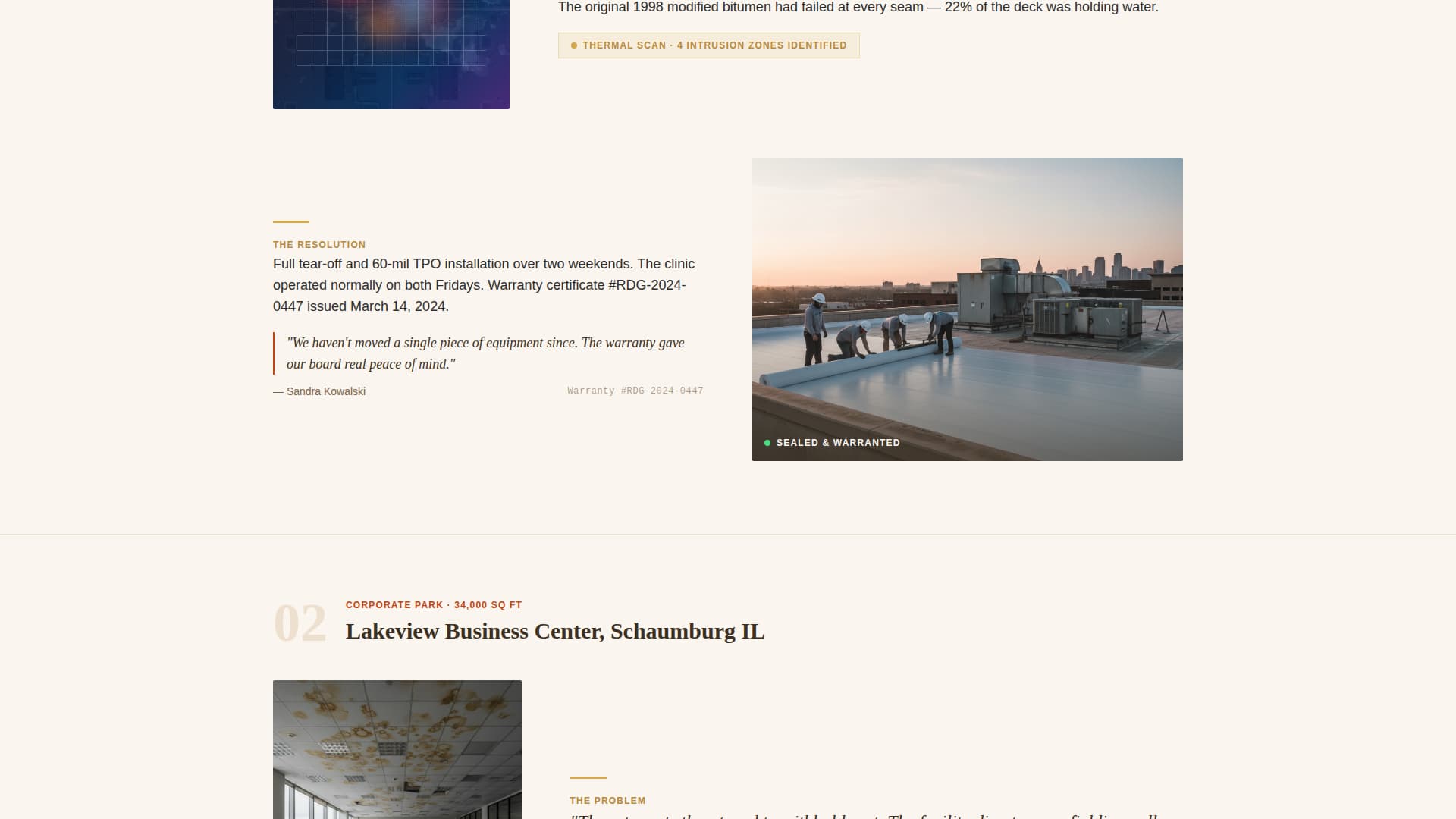 Office Building Construction Booking Website Template