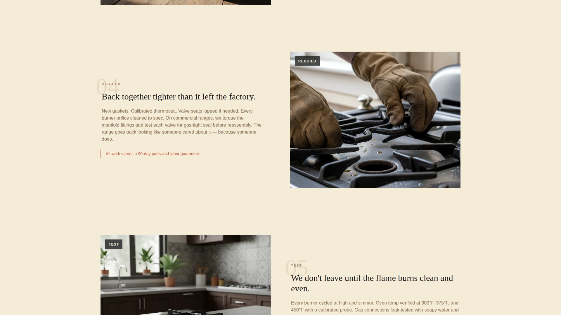 Appliance Repair & Professional Website Template