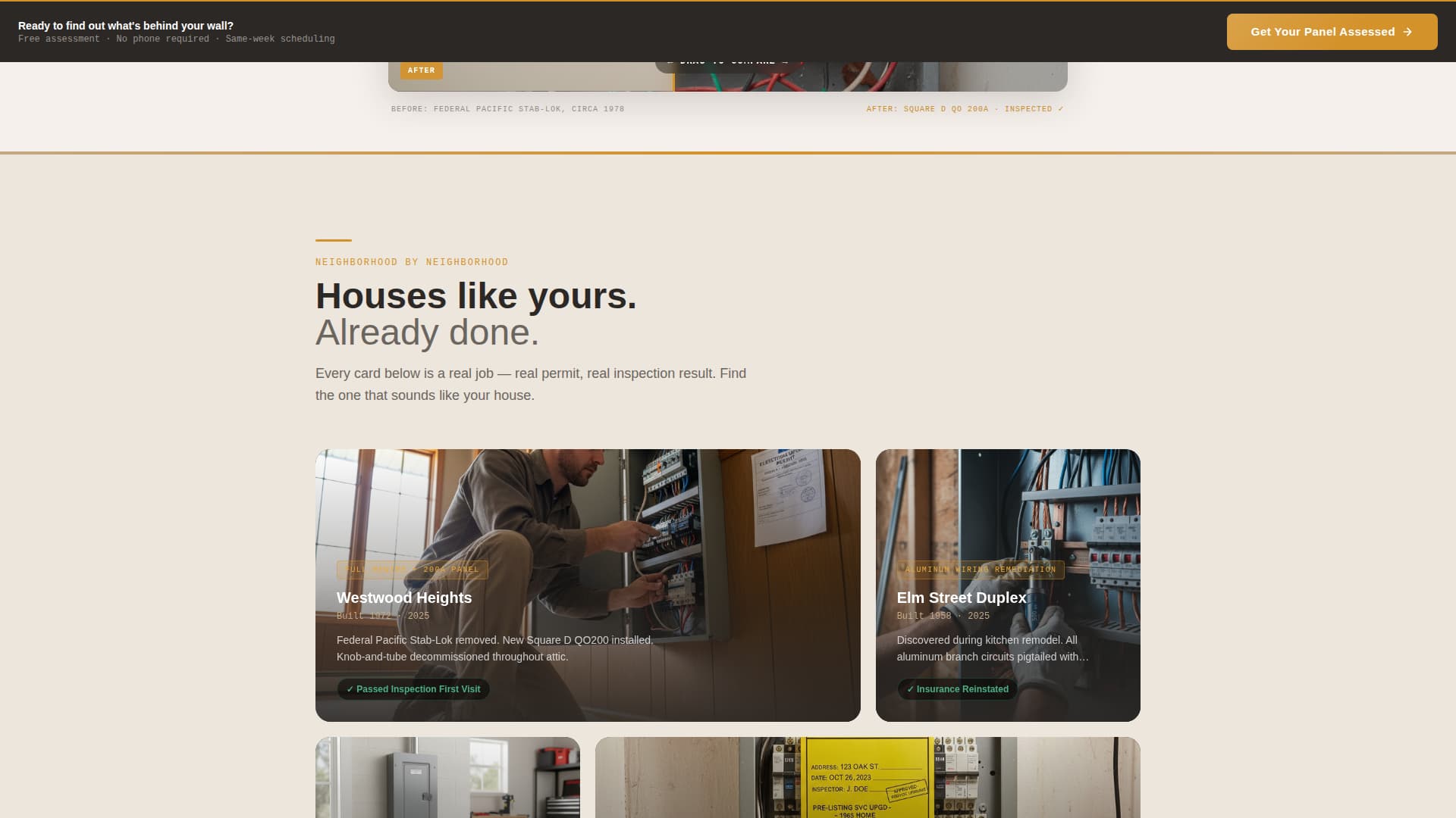 Breaker - Trusted Electrical Landing Page Template
