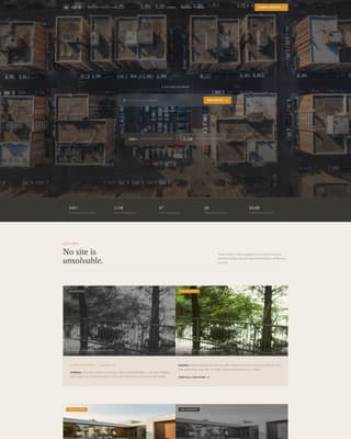 Parking Structure Construction Professional Website Template