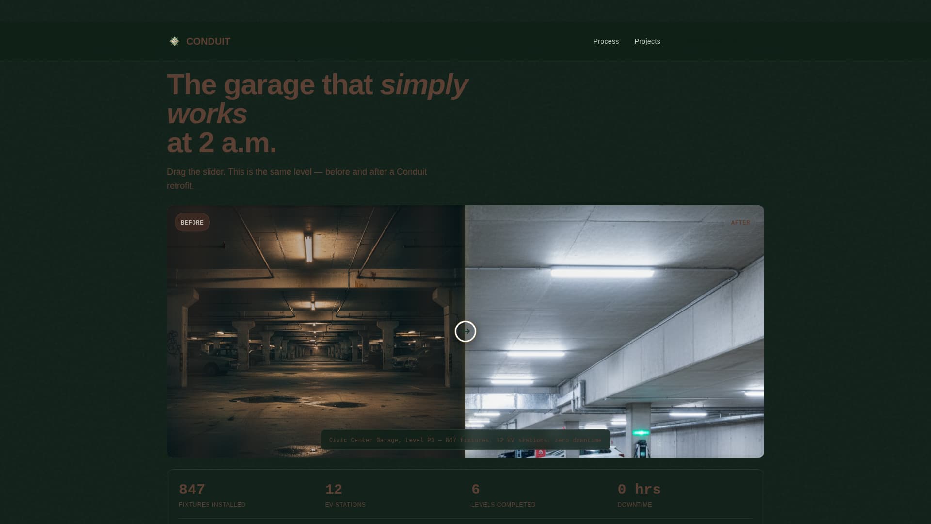 Wire — Certified Electrical Contractor Landing Page Template