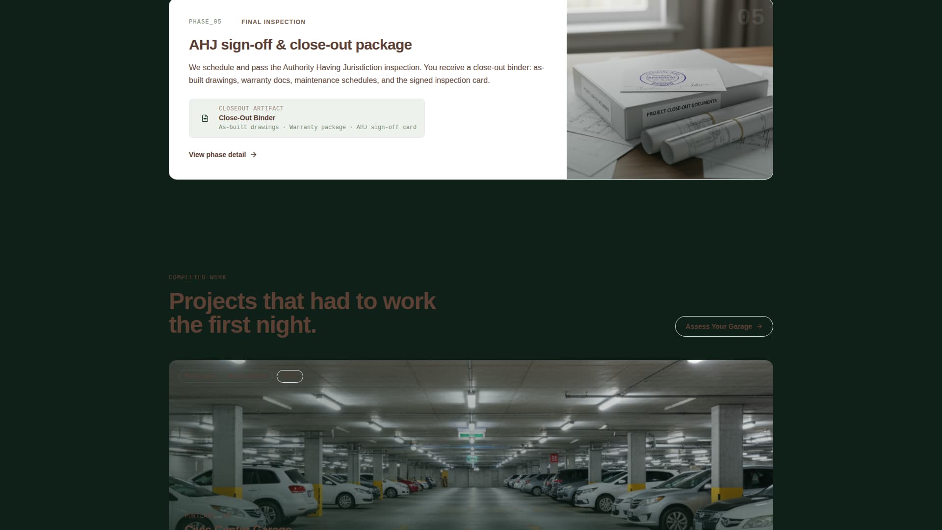 Wire — Certified Electrical Contractor Landing Page Template
