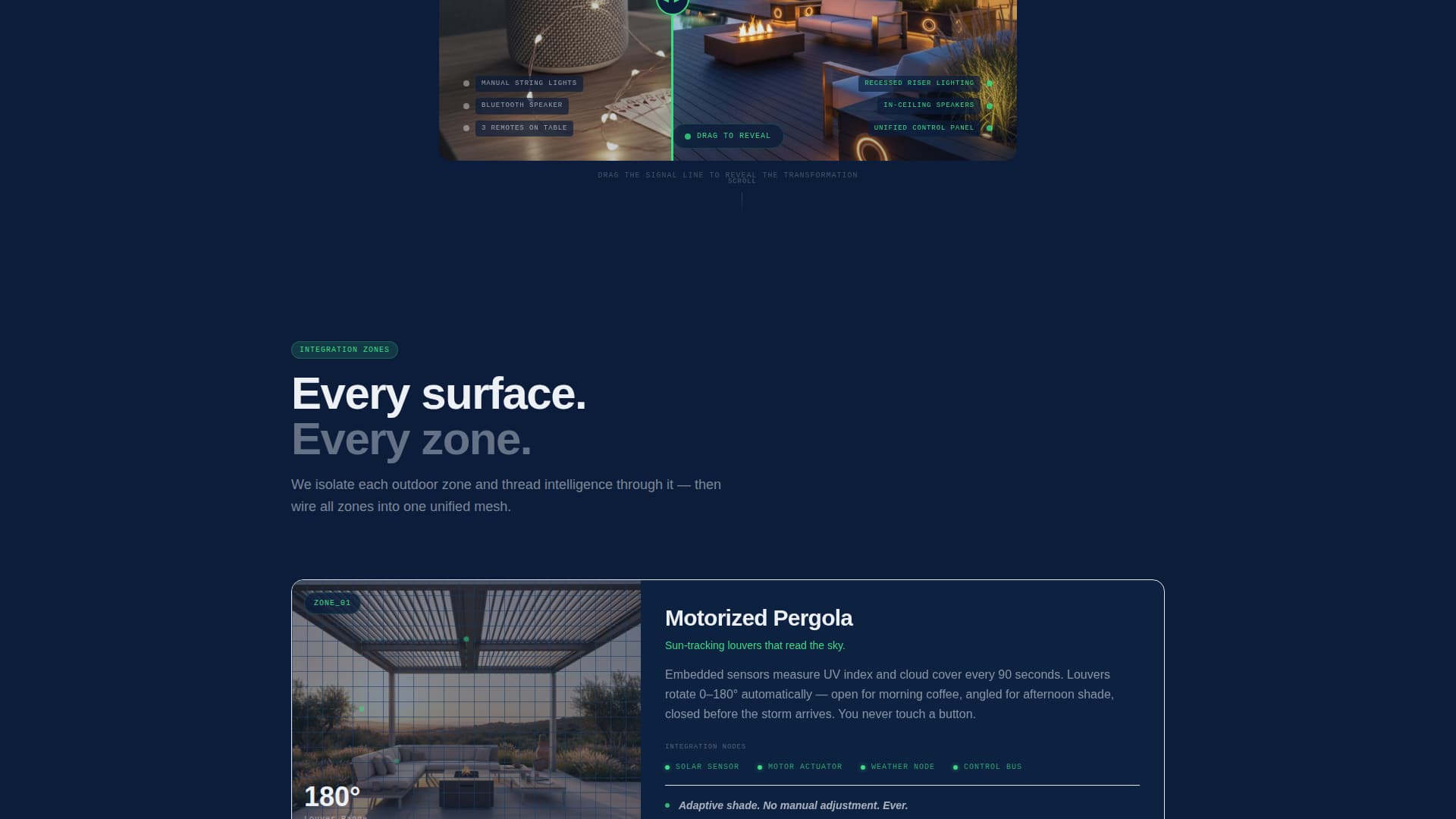 Patio & Deck Renovation Professional Website Template