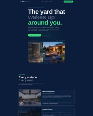 Patio & Deck Renovation Professional Website Template