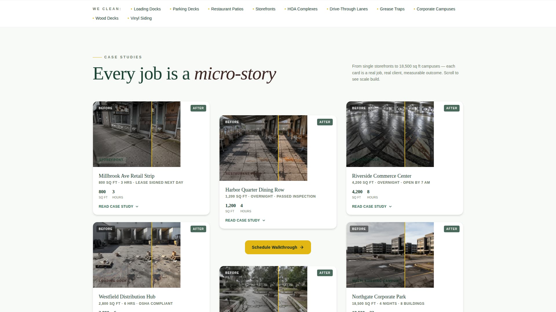 Torque — Supreme Exterior Washing Landing Page Template