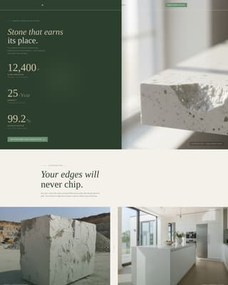 Quartz Products & Professional Website Template