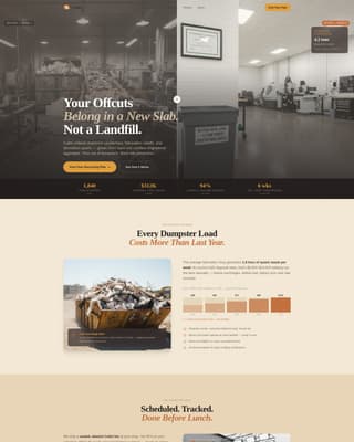 Quartz Products & Specialist Professional Website Template