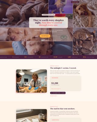 Litter - Trusted Breeder Landing Page Template
