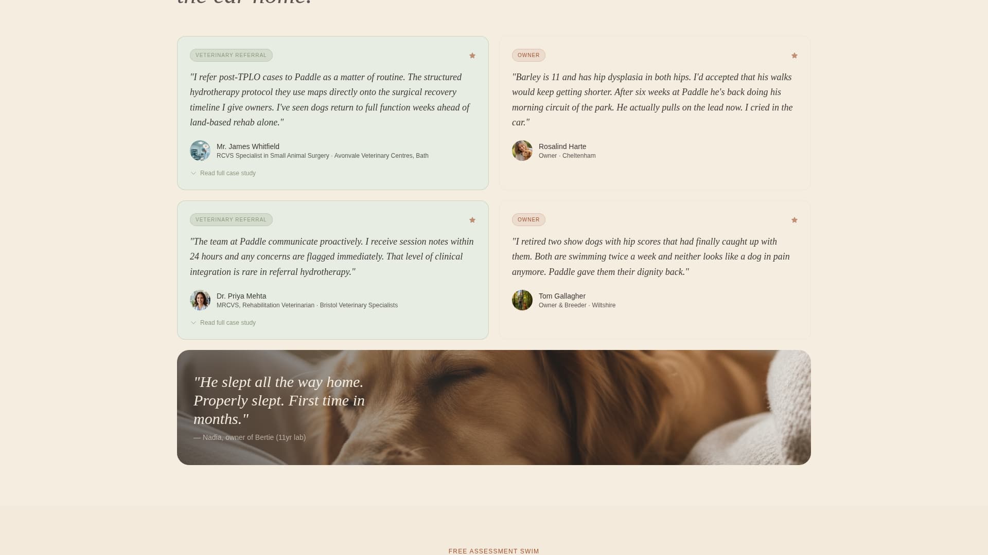 Animal Therapy & Booking Website Template