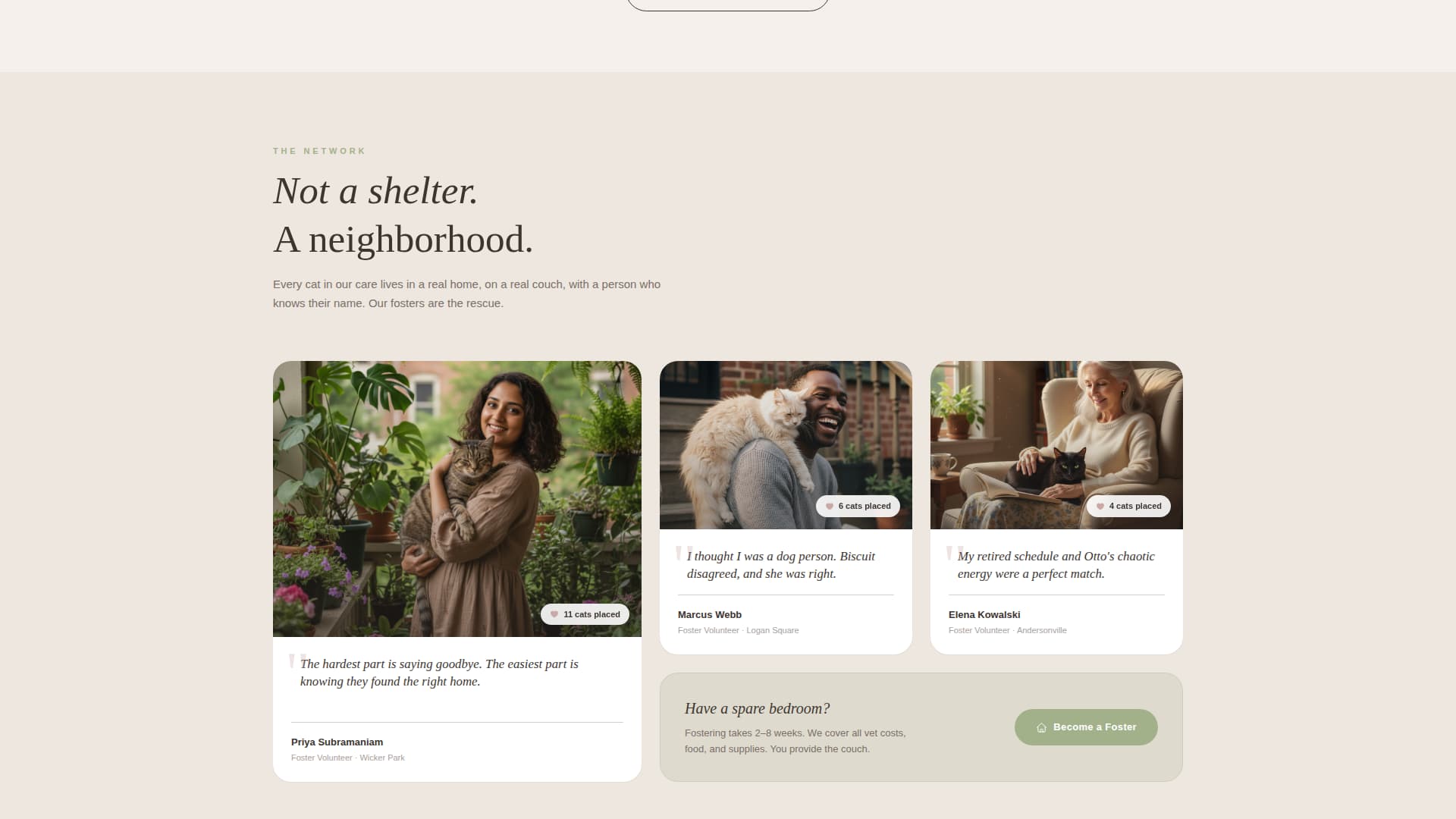 Whisker - Heartwarming Adoption Landing Page Template