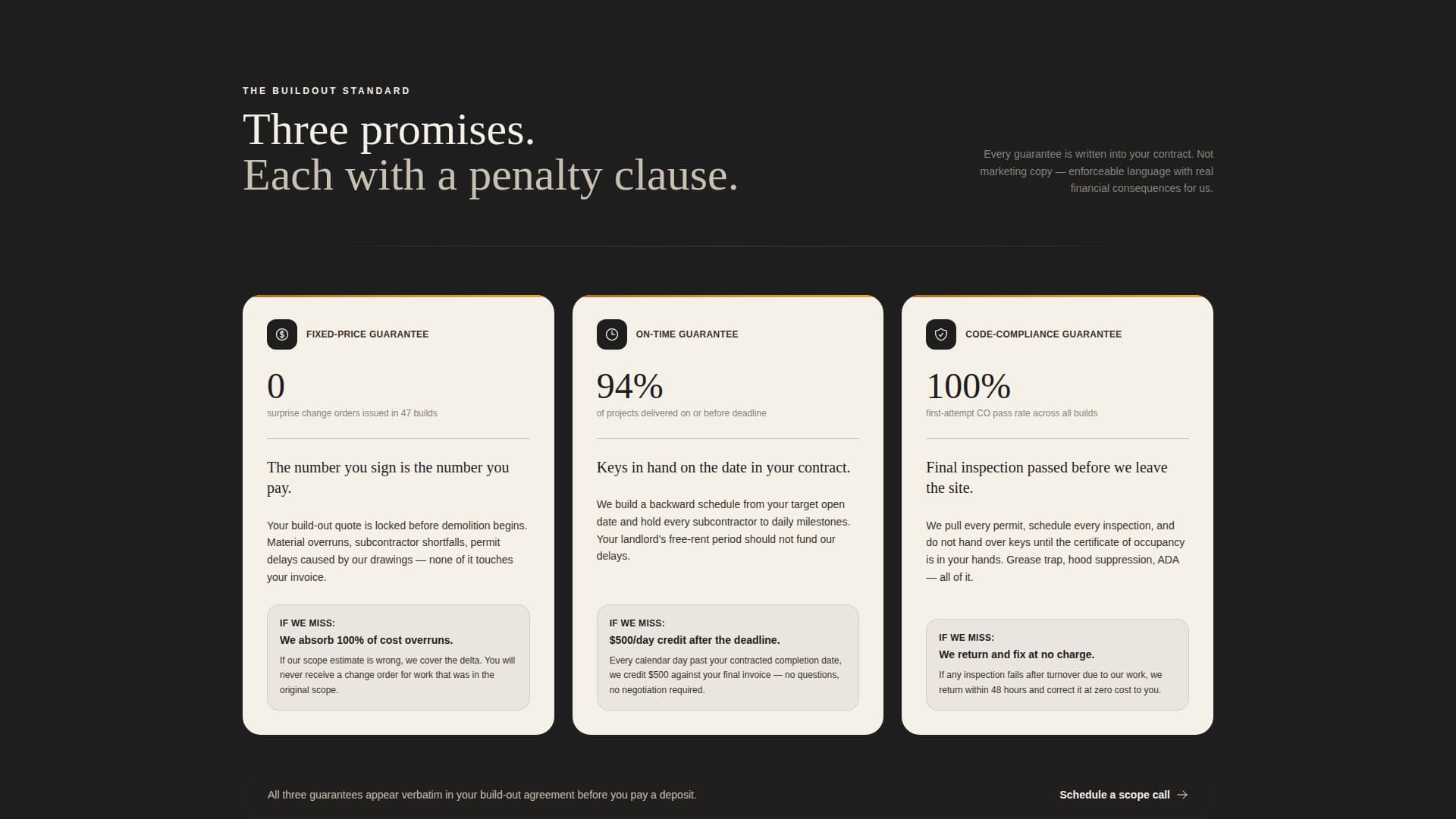 Buildout - Guaranteed Hospitality Landing Page Template