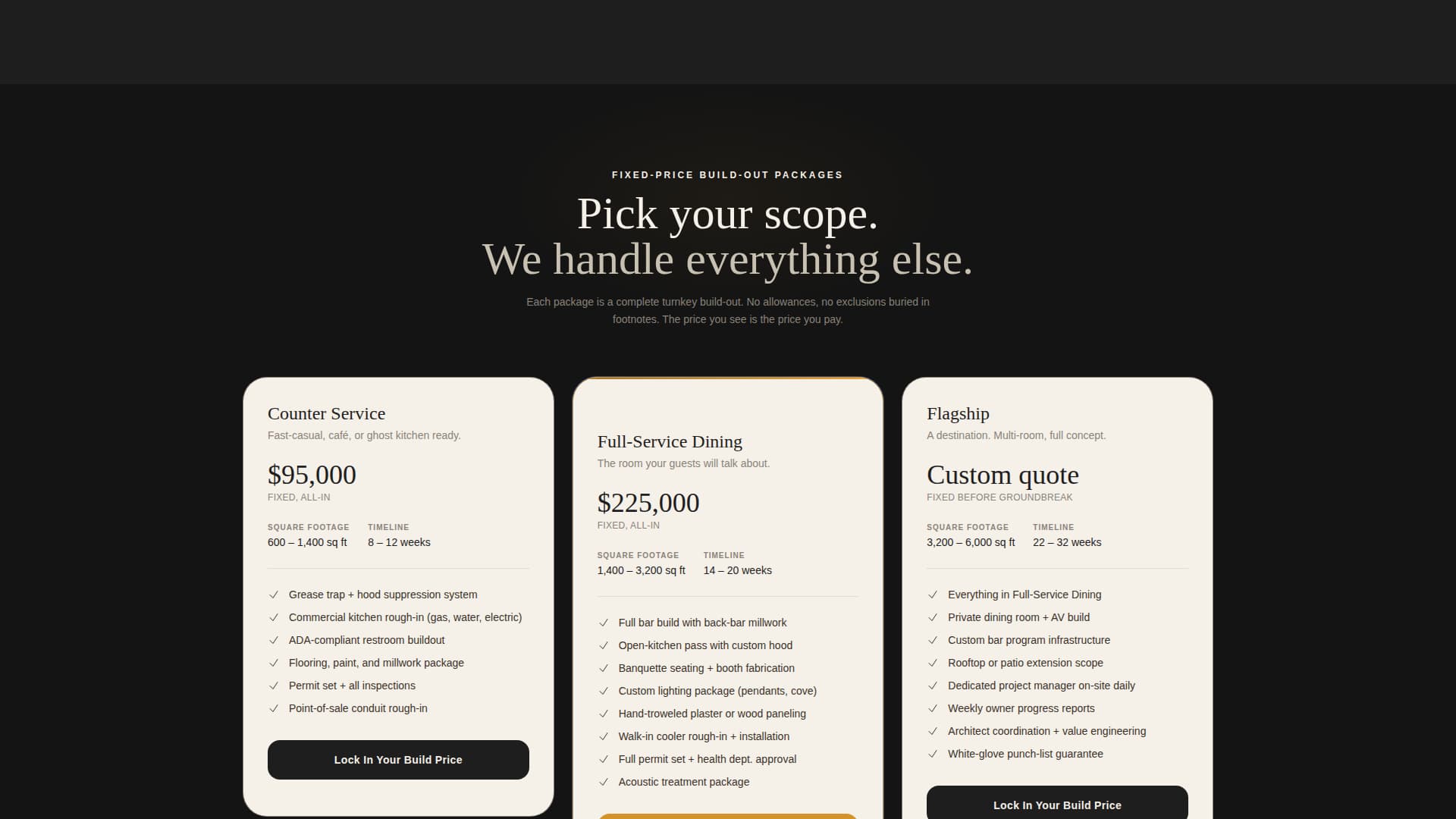Buildout - Guaranteed Hospitality Landing Page Template