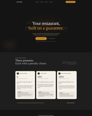 Buildout - Guaranteed Hospitality Landing Page Template
