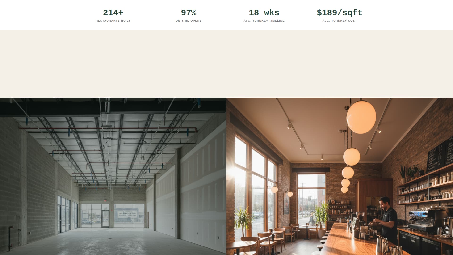 Buildout - Trusted Restaurant Landing Page Template