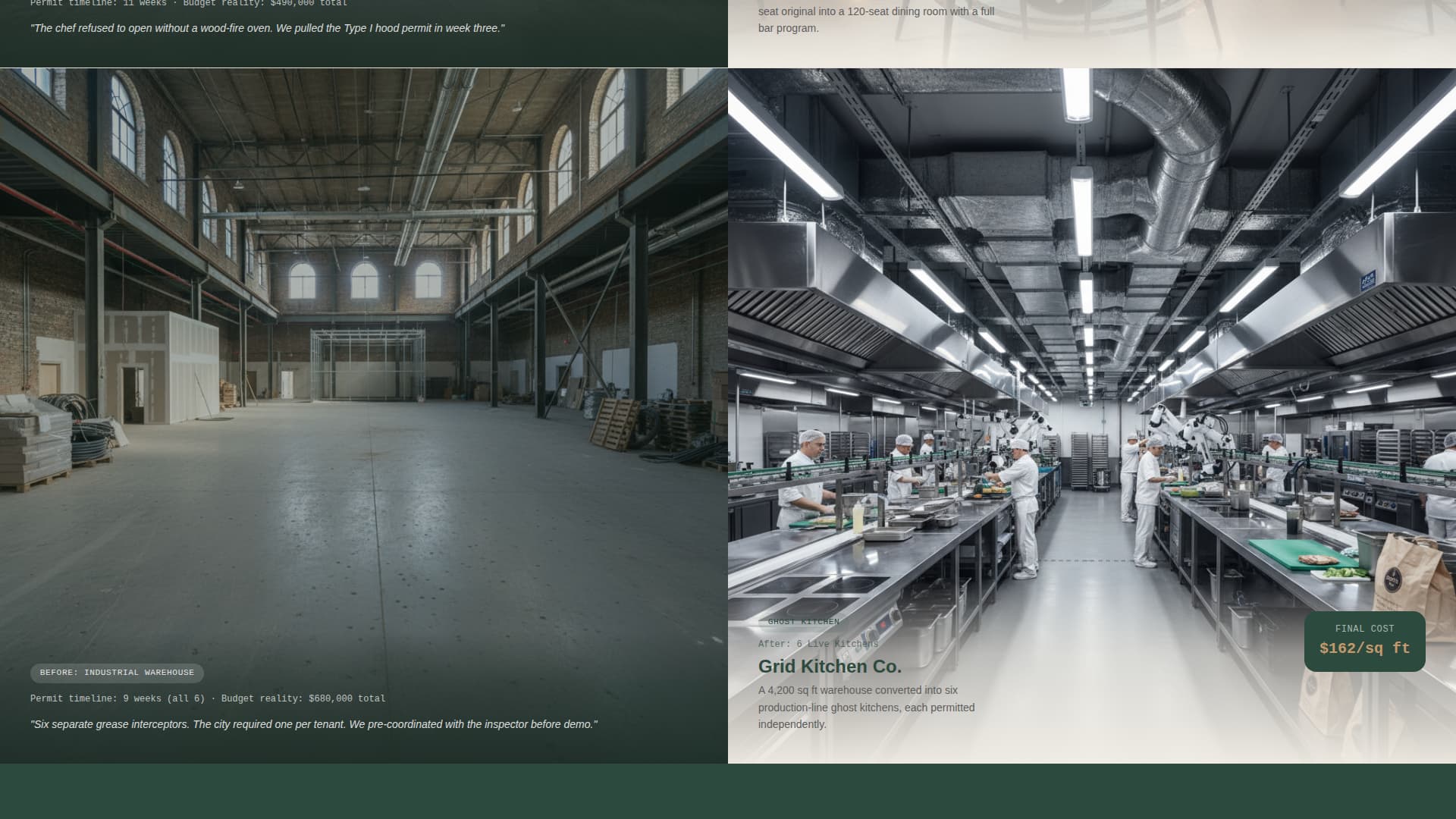 Buildout - Trusted Restaurant Landing Page Template