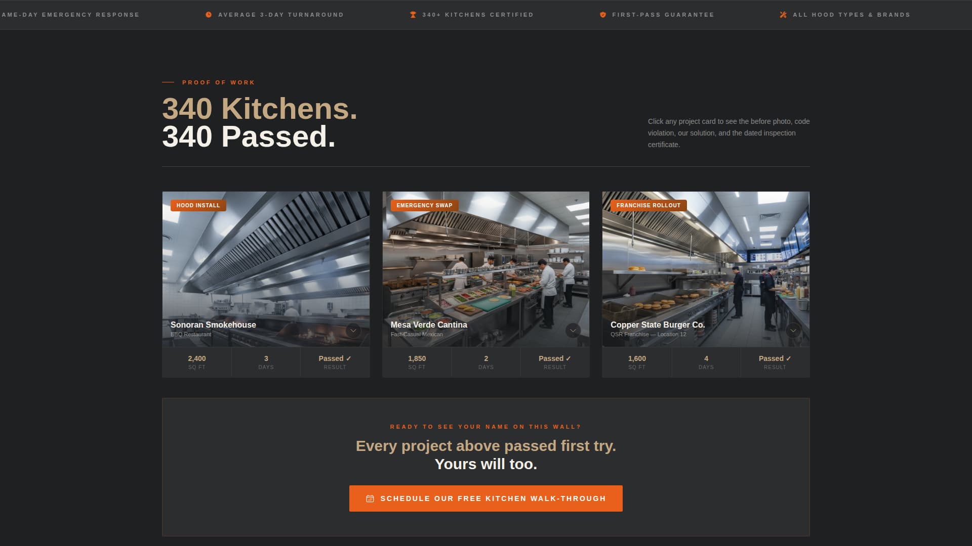 Exhaust - Proven Restaurant Landing Page Template