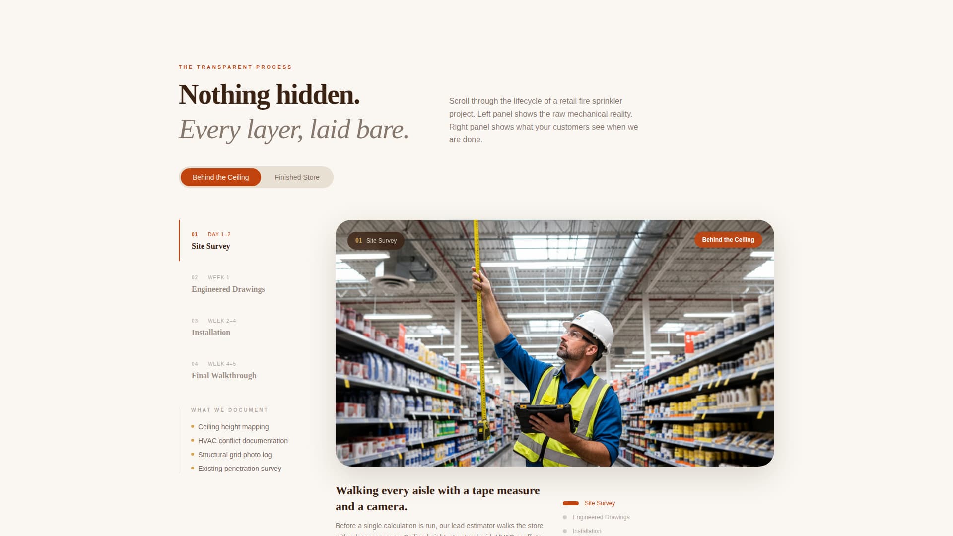 Extinguish — Certified Fire Safety Landing Page Template
