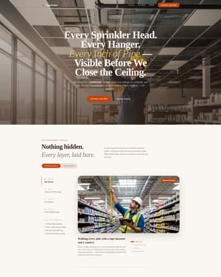 Extinguish — Certified Fire Safety Landing Page Template