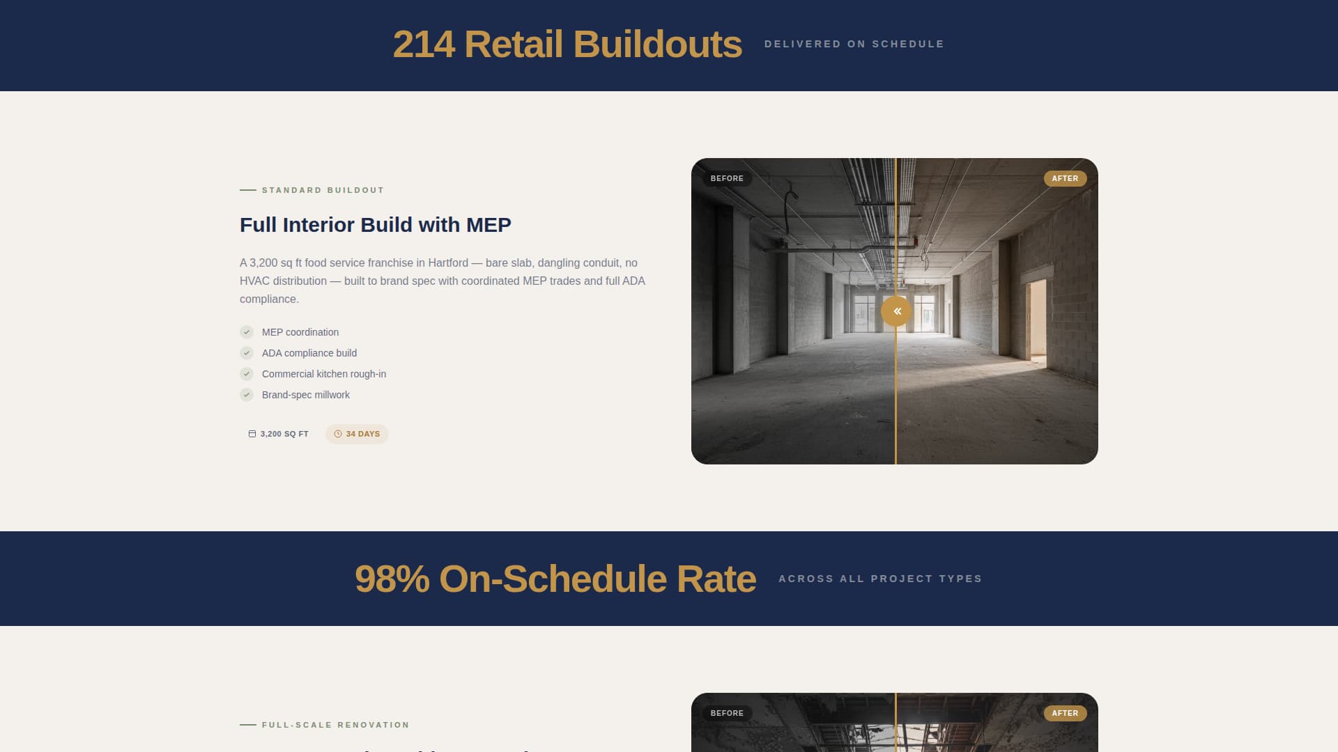 Buildout - Trusted Retail Landing Page Template