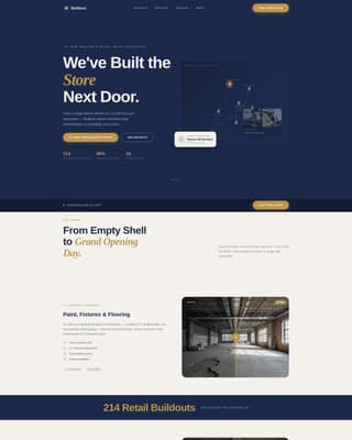 Buildout - Trusted Retail Landing Page Template