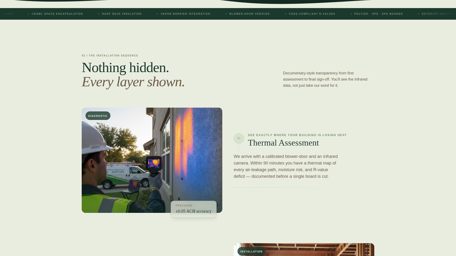 Sheath - Trusted Insulation Landing Page Template