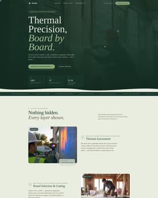 Sheath - Trusted Insulation Landing Page Template
