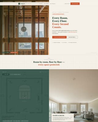Safeguard - Precision Fire Protection Landing Page Template