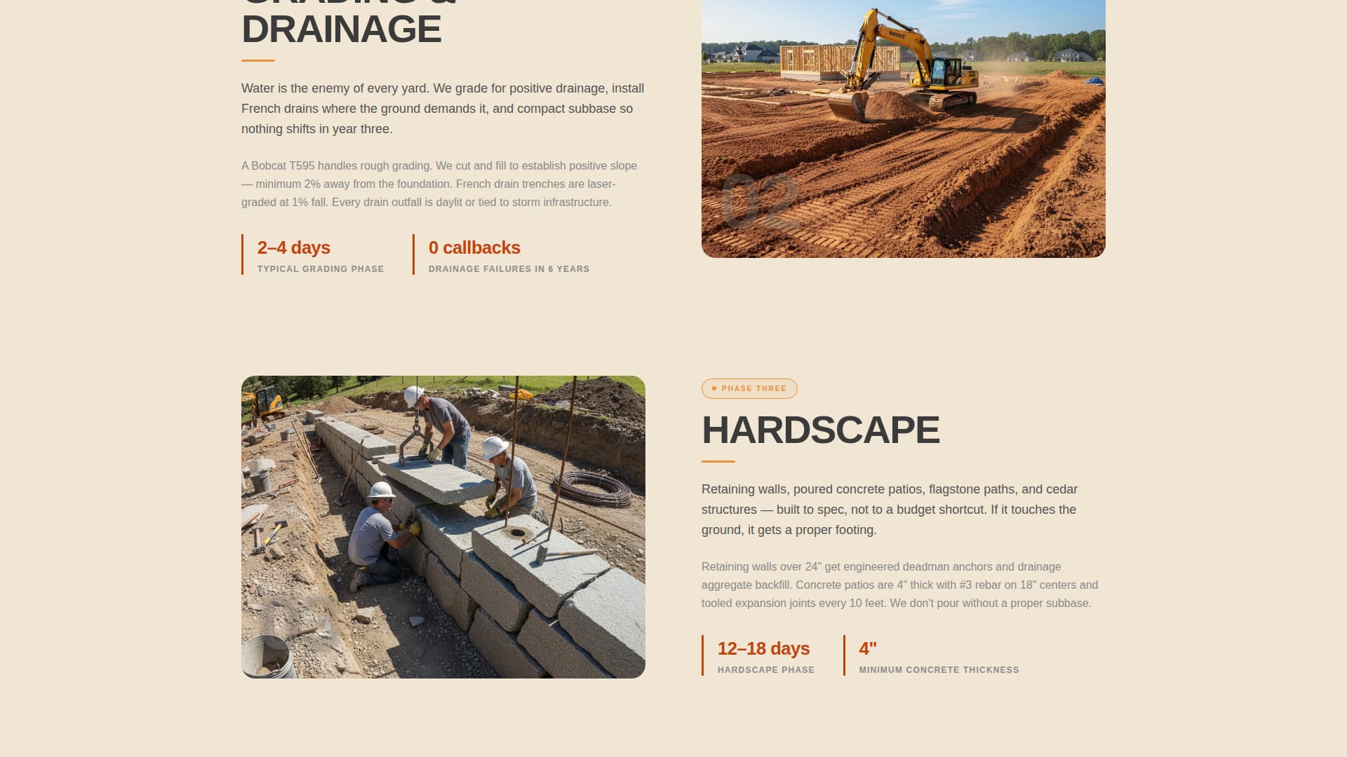 Groundbreak - Transformative Landscaping Landing Page Template