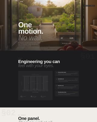 Slide - Seamless Door Landing Page Template