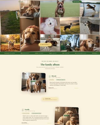 Dog Education Website Template